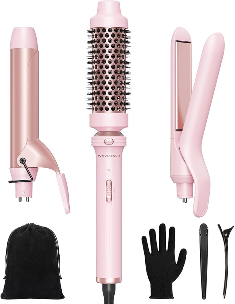 Amazon.com: Wavytalk 3 in 1 Curling Wand Set, Multi Curl, Curling