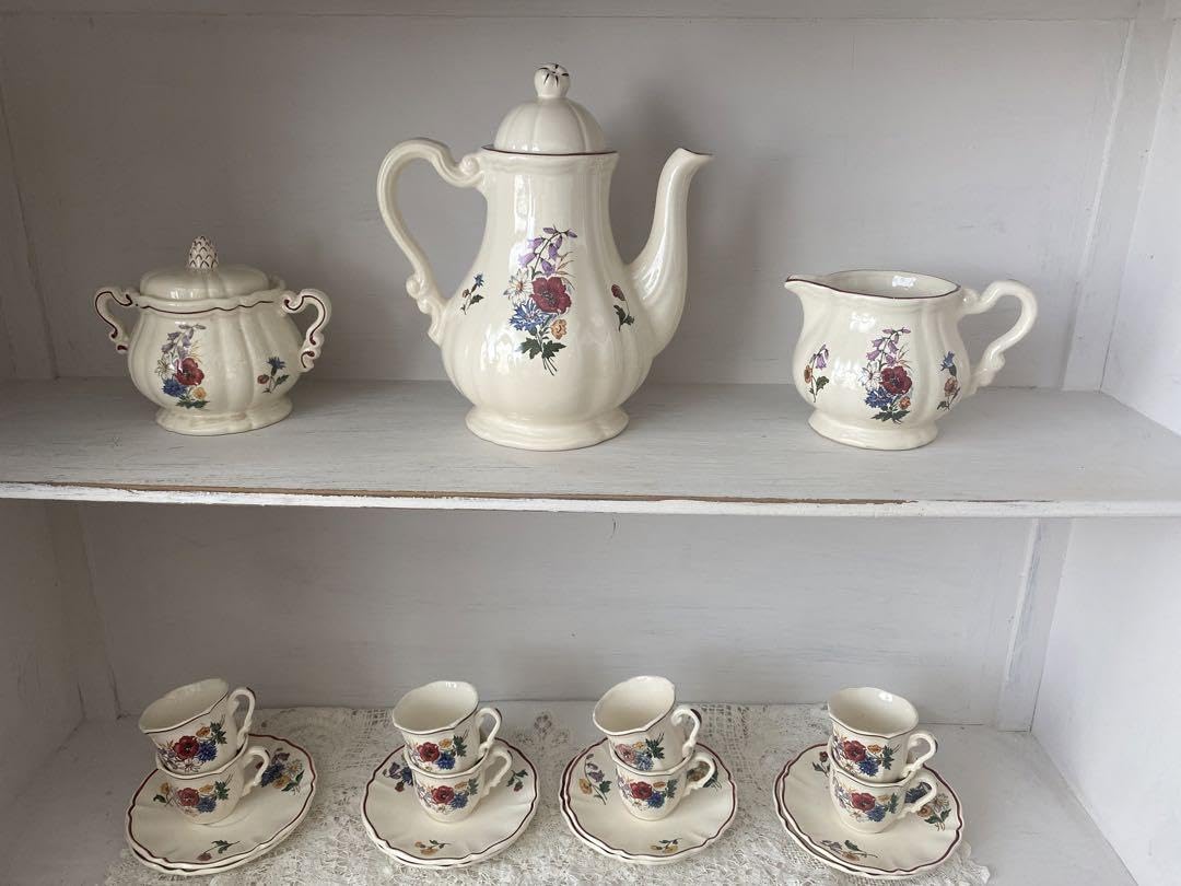 Amazon | サルグミンヌ アグレスト 花リム ミルクポット フランス