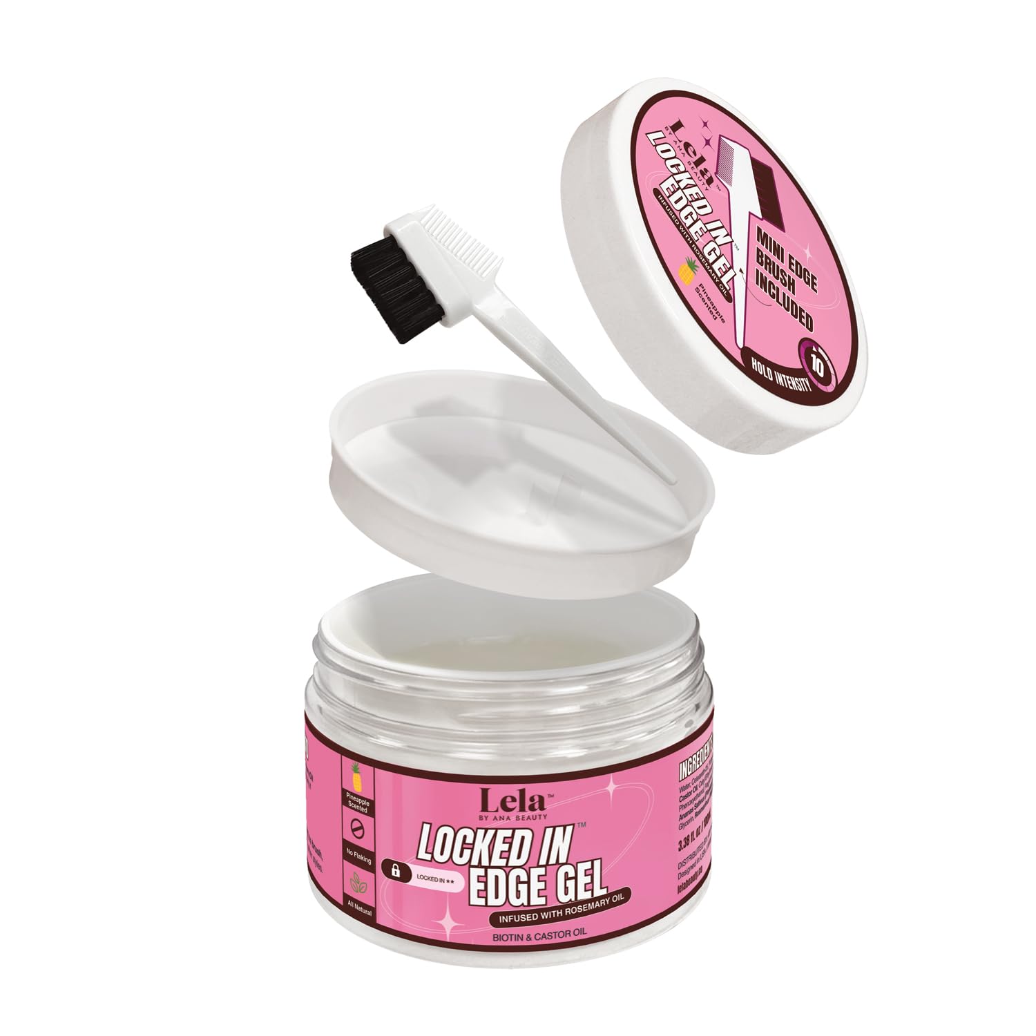 Amazon.com : Lela Beauty Locked In Edge Gel with Rosemary Oil