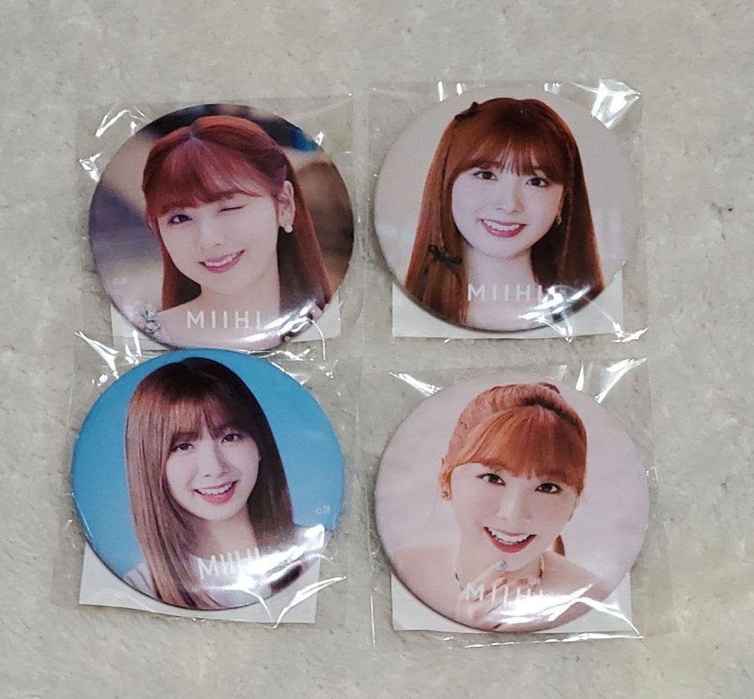 Amazon.co.jp: niziu ミイヒ 缶バッチ 缶バッジ 4個 売り : おもちゃ