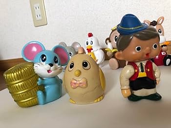 Amazon.co.jp: 富士銀行 JA貯金 ソフビ 貯金箱 ノベルティ ボクちゃん