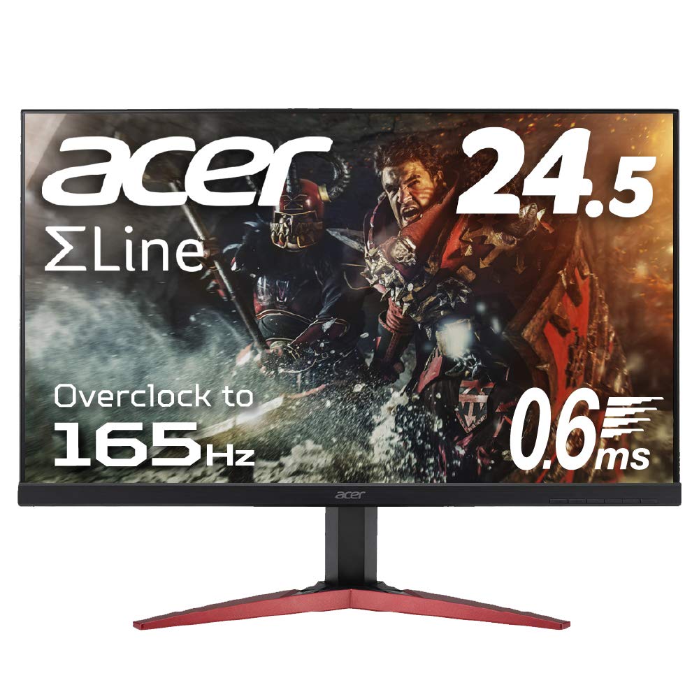 Acer 24.5インチ ゲーミングモニター 本体 KG251Q Abmidpx Amazon.co