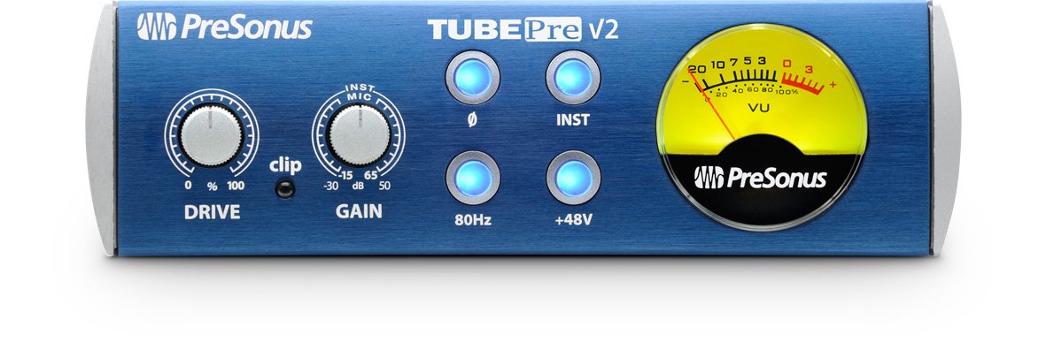 Amazon.co.jp: PreSonus TubePre V2 真空管プリアンプ/DIボックス XMAX