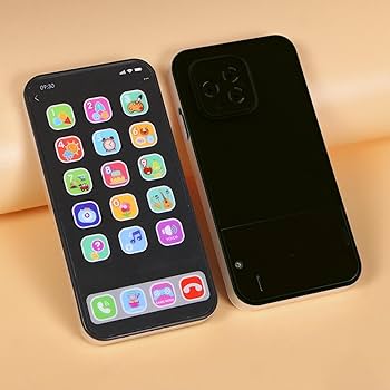 Amazon | スマホおもちゃ 、 8x2x15cm 音楽スマホ玩具 スマートフォン