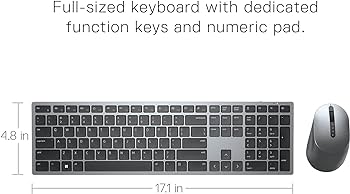 Amazon.com: Dell KM7120W Keyboard & Mouse - Wireless Wireless