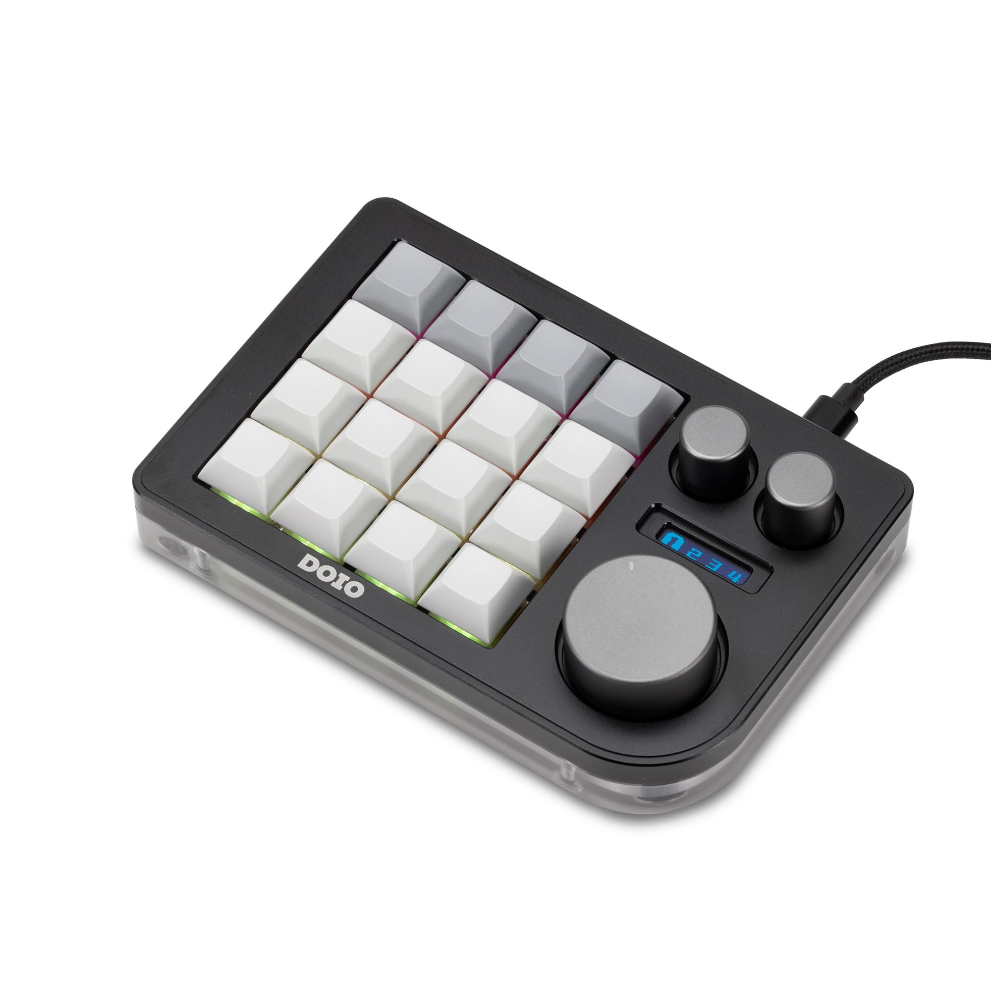 Amazon | KB16 マクロメカニカルキーボードアルミニウム製/片手