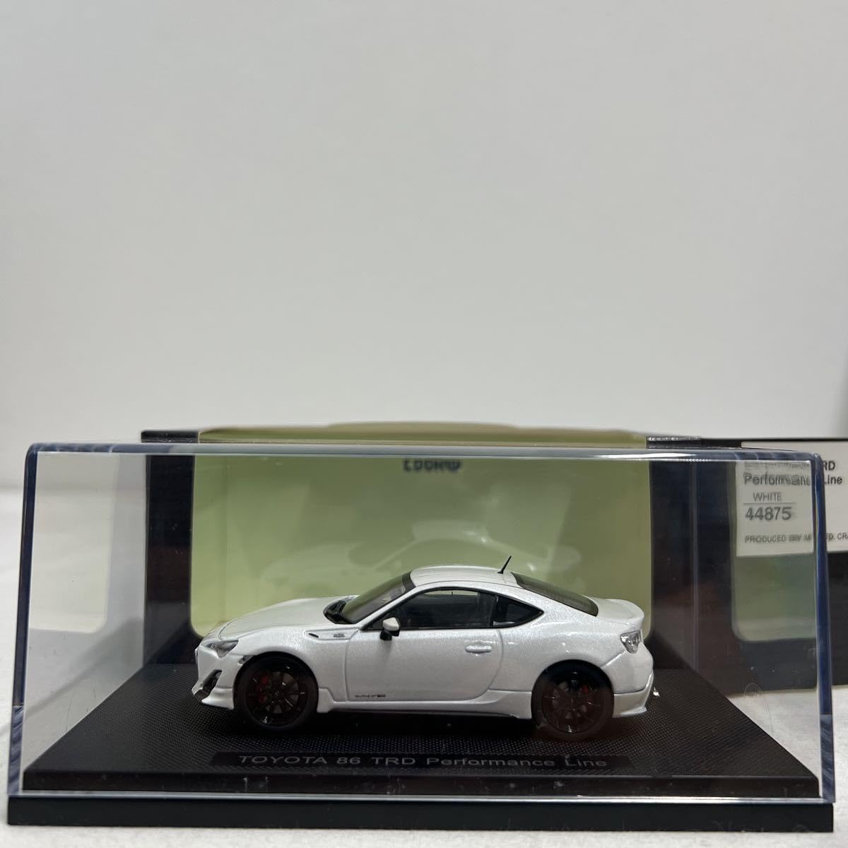 Amazon | EBBRO 1/43 ミニカー 86 TRD Performance Line White エブロ