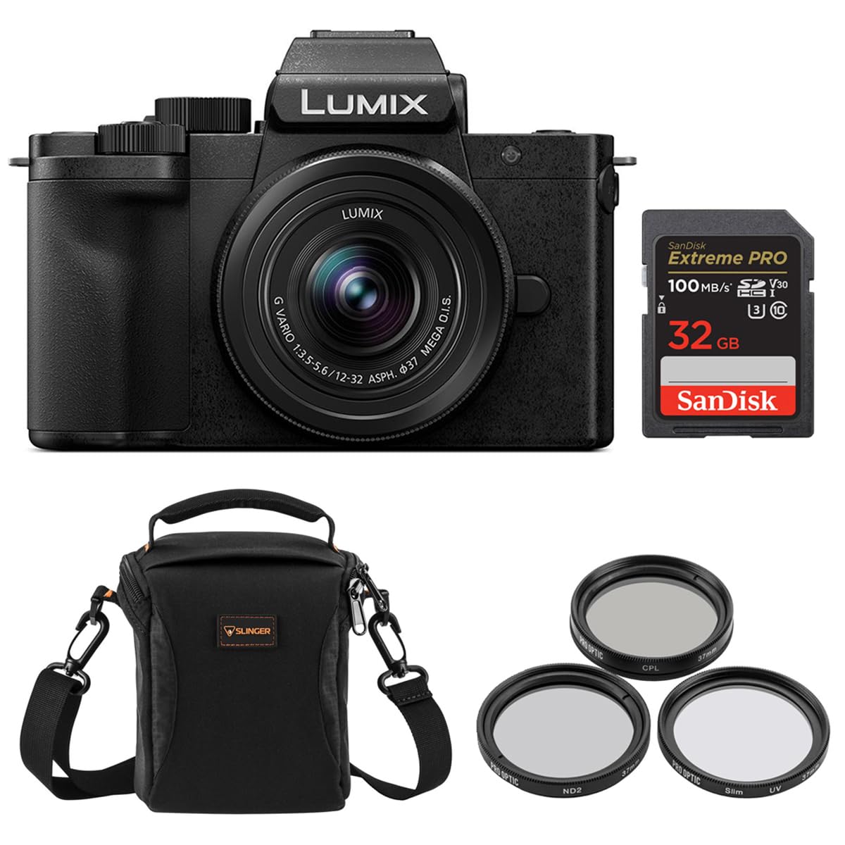 Amazon.com: Panasonic LUMIX DC-G100D Mirrorless Camera with G