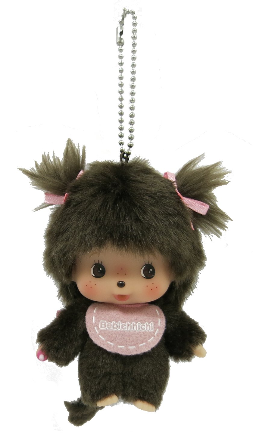 Amazon.co.jp: モンチッチ 顔でかベビチッチ キーチェン 女の子 SS