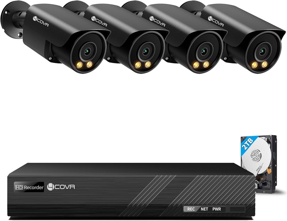 Amazon.co.jp: 【500万画素・AI人形/車両検知・PoE給電・夜間カラー