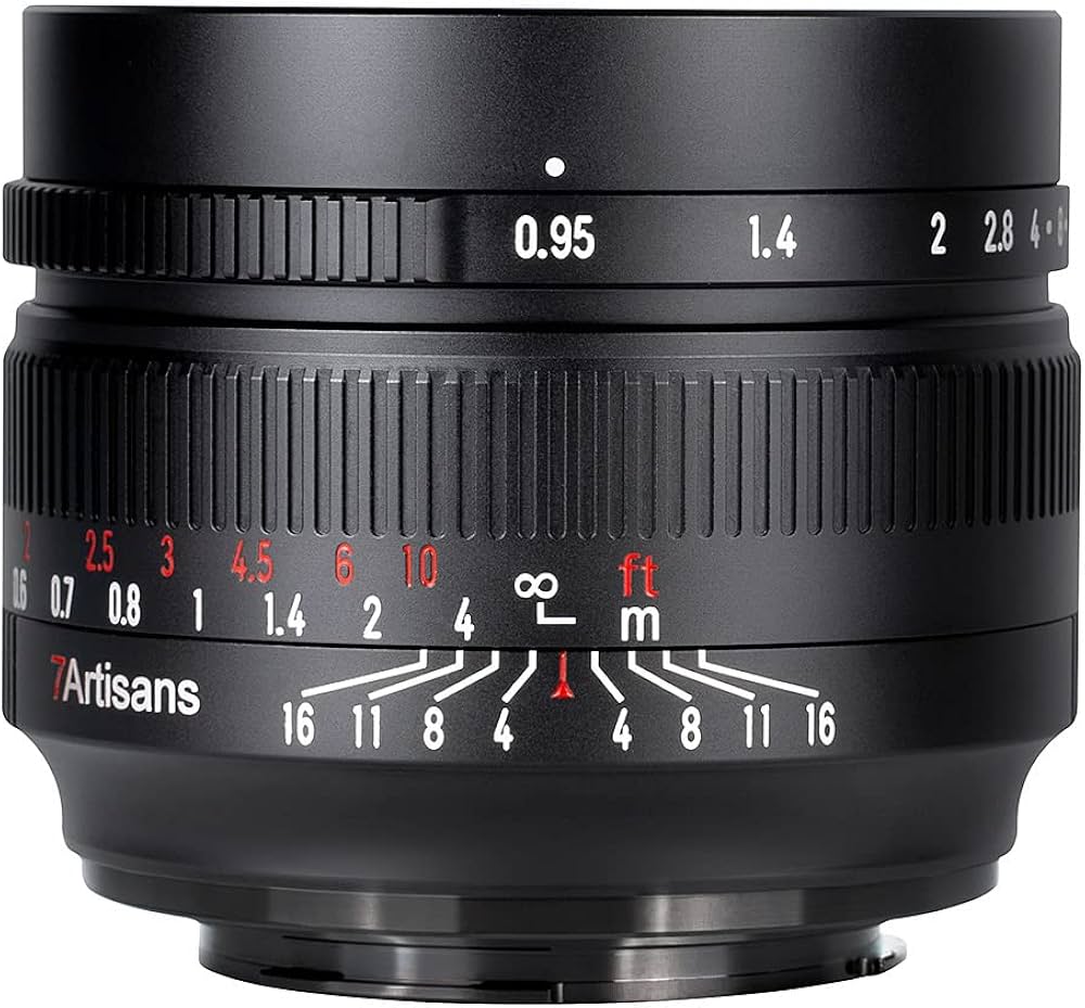 Amazon.co.jp: 7artisans 七工匠 50mm F0.95 (富士フイルムXマウント