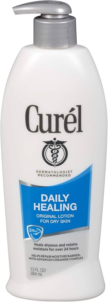 Amazon.com : Curel Daily Healing Original Lotion For Dry Skin, 13