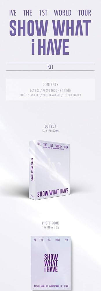 Amazon.co.jp: IVE SHOW WHAT i HAVE 1st World Tour with Tracking