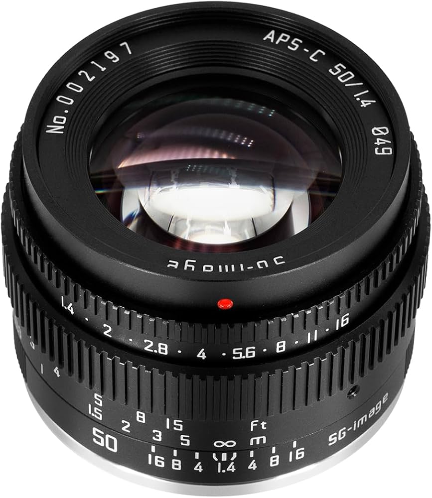 Amazon.co.jp: SG-image 50mm F1.4 マイクロフォーサーズ 大口径 単
