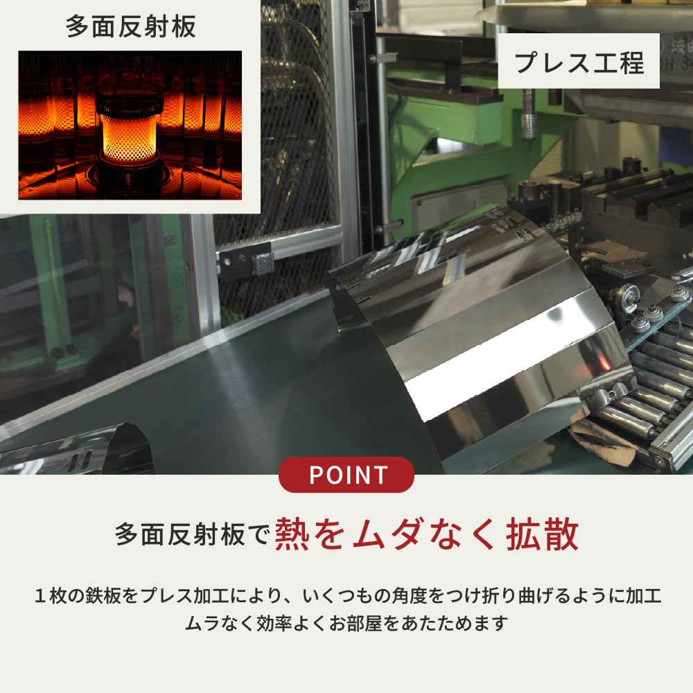 Amazon | 【トヨトミ】反射形 石油ストーブ ダブルクリーン 遠赤効果