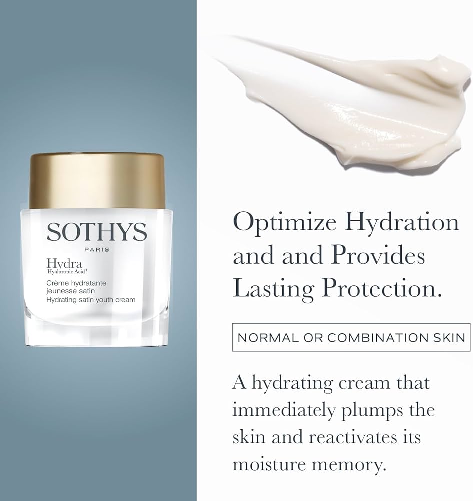 Amazon.com: SOTHYS Hydrating Satin Youth Cream | Face Moisturizer