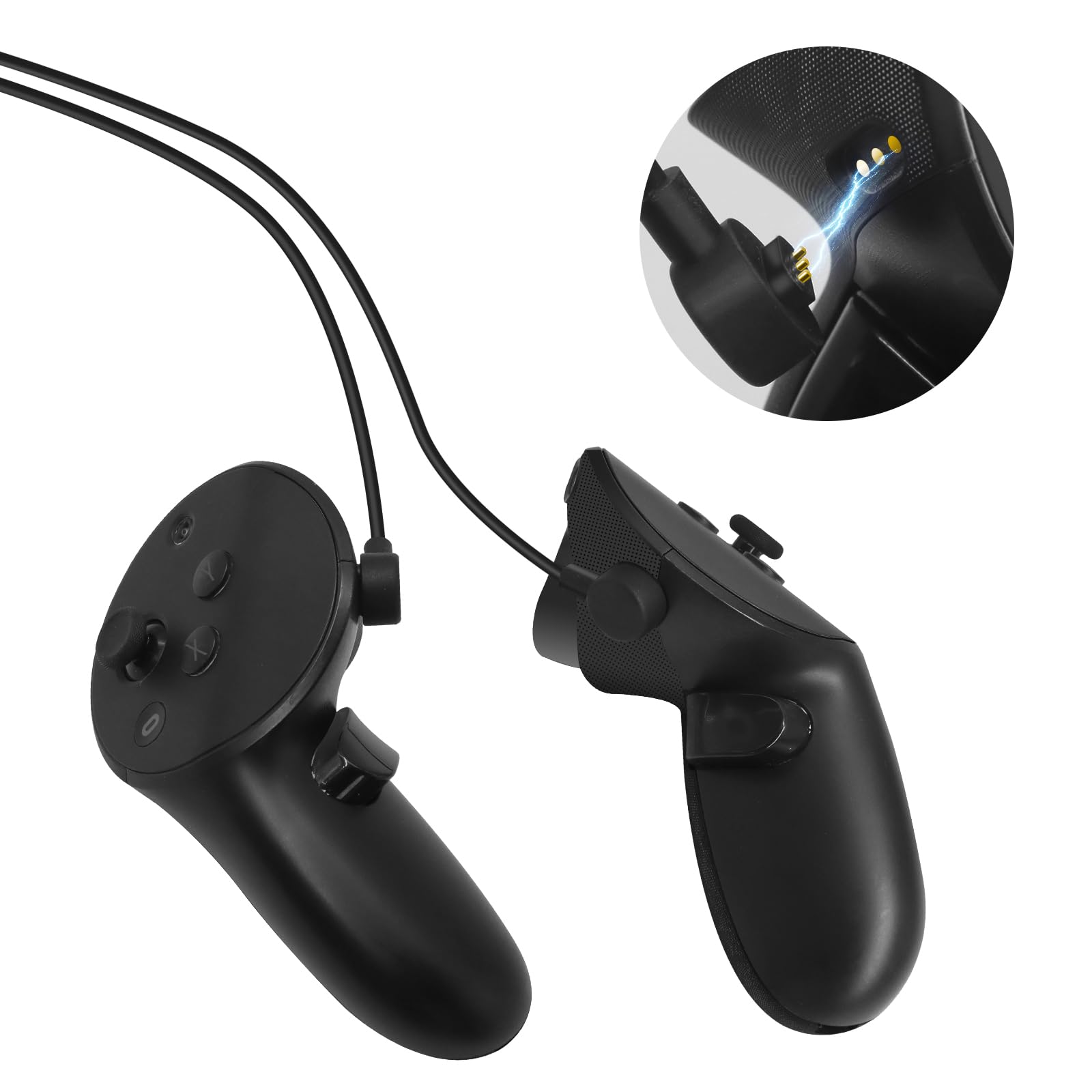 Amazon.co.jp: GQLQR 2イン1 磁気充電ケーブル Meta Quest Touch Pro