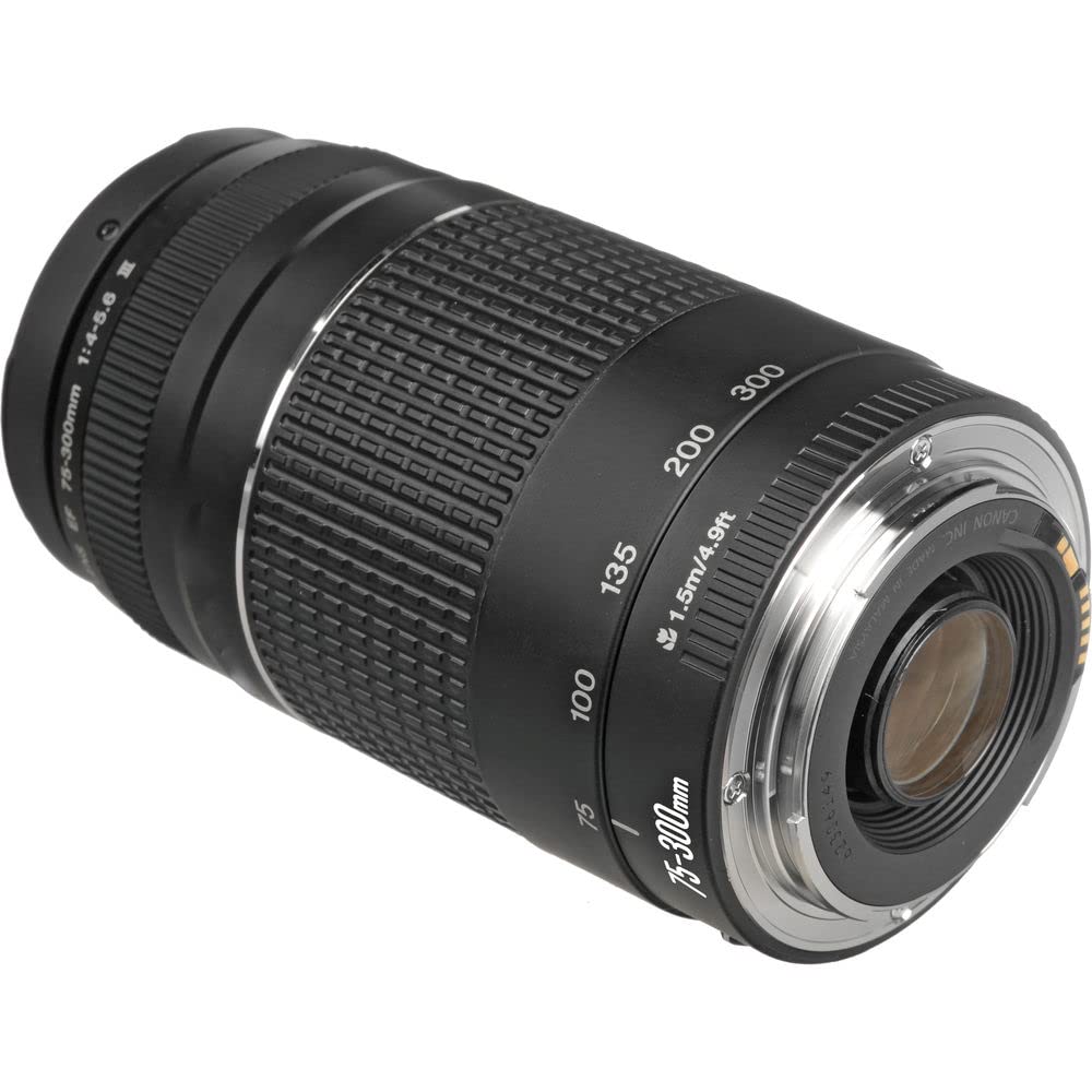 Amazon.com : Canon EF 75-300mm f/4-5.6 III Lens Bundled with 58mm