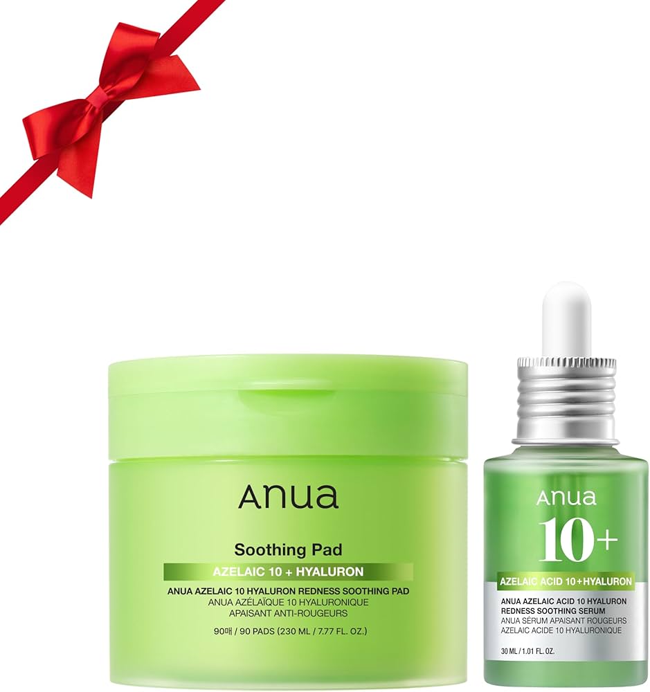 Amazon.com: Anua Azelaic Acid Redness Soothing Prep & Boost Duo