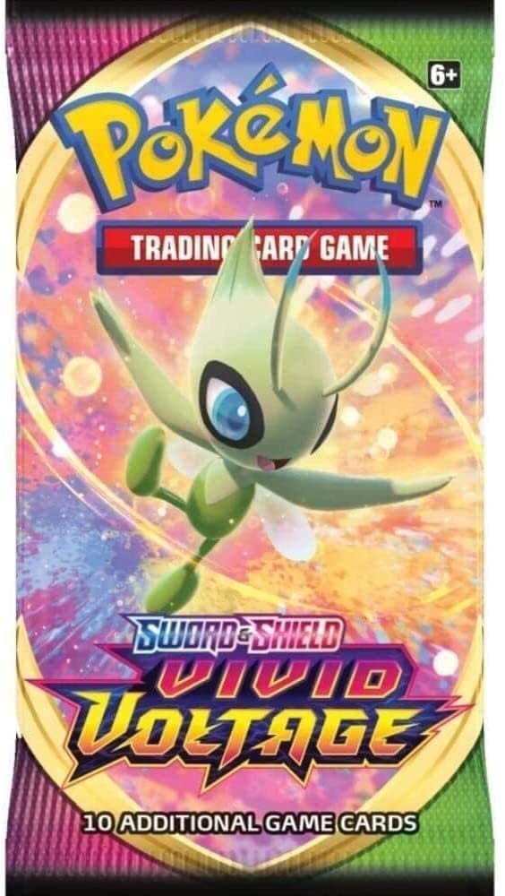 Amazon.com: Pokemon Sword & Shield Vivid Voltage Booster Box - 36