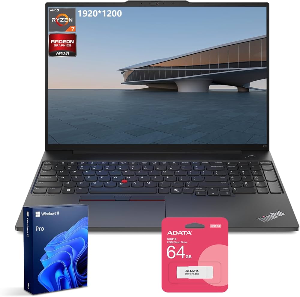 Amazon.co.jp: Lenovo ThinkPad E16 Gen 2 ビジネスノートパソコン、16