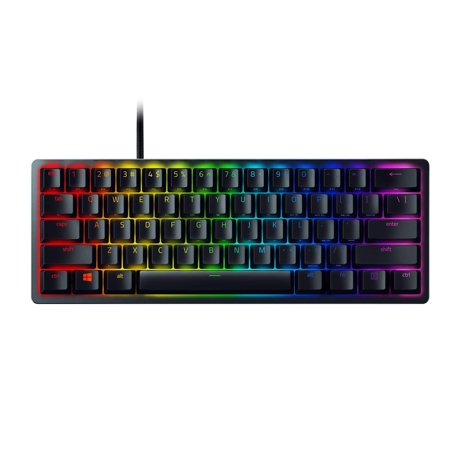 Amazon.com: Razer Huntsman Mini (Red Switch) - Compact 60% Gaming