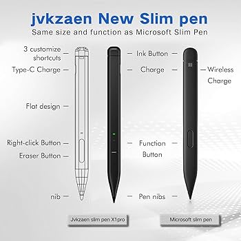Amazon.com: Stylus Pen for Microsoft Surface,JvKzaen Slim Pen for