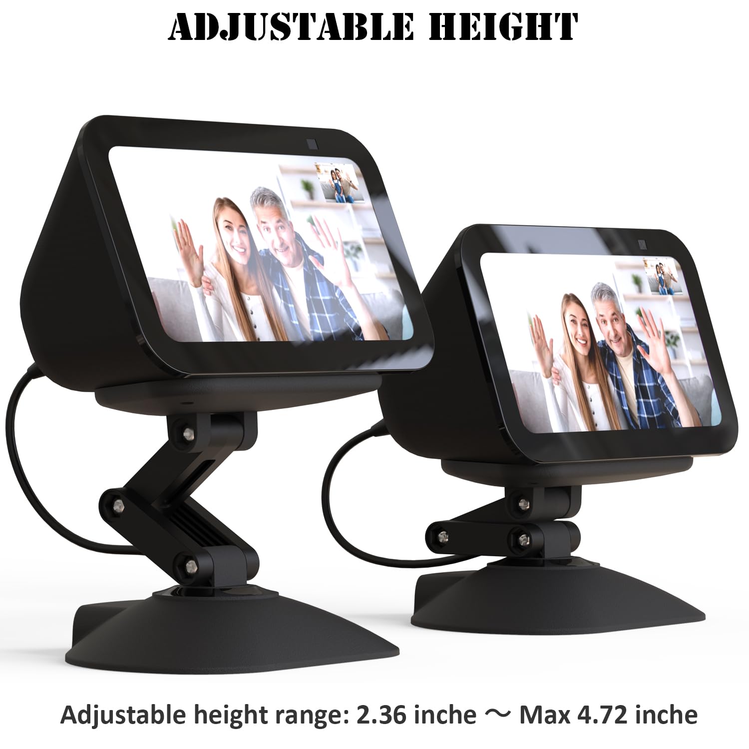 Amazon | Echo Show 5 (第3世代) 充電スタンド 高さ調節可能 USB-C