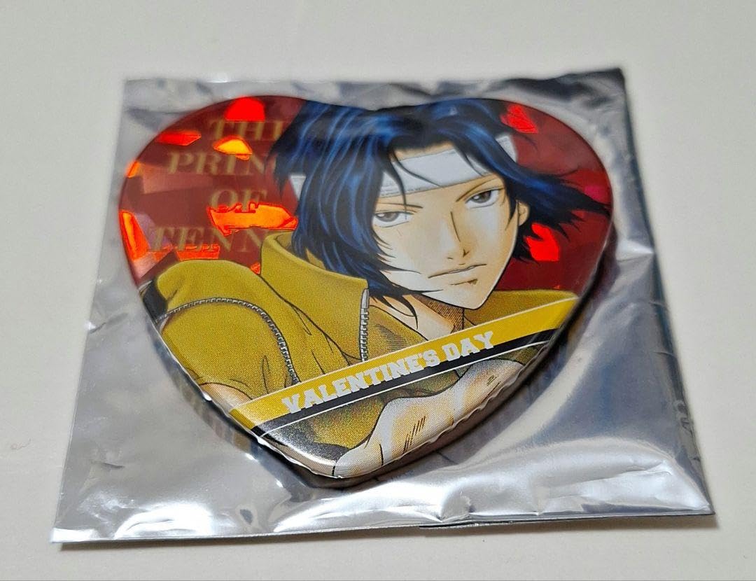 新テニスの王子様 不二周助 ジャンプショップ限定 ハート缶バッジ