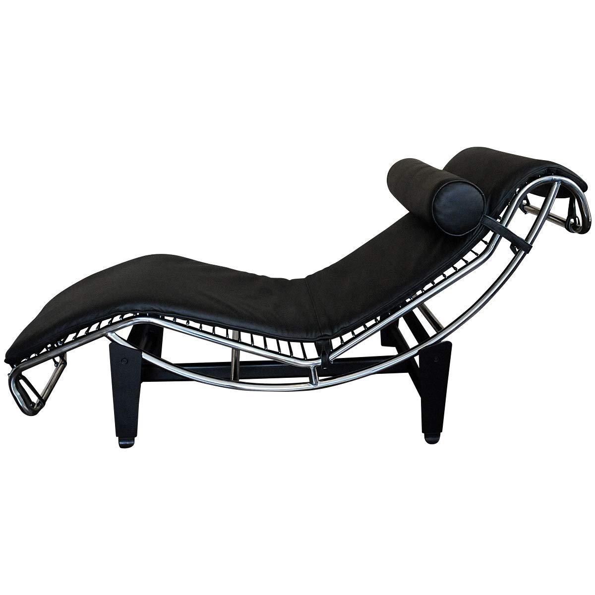 Amazon｜LC4 シェーズロング 本革仕様 色ブラック ルコルビジェによる