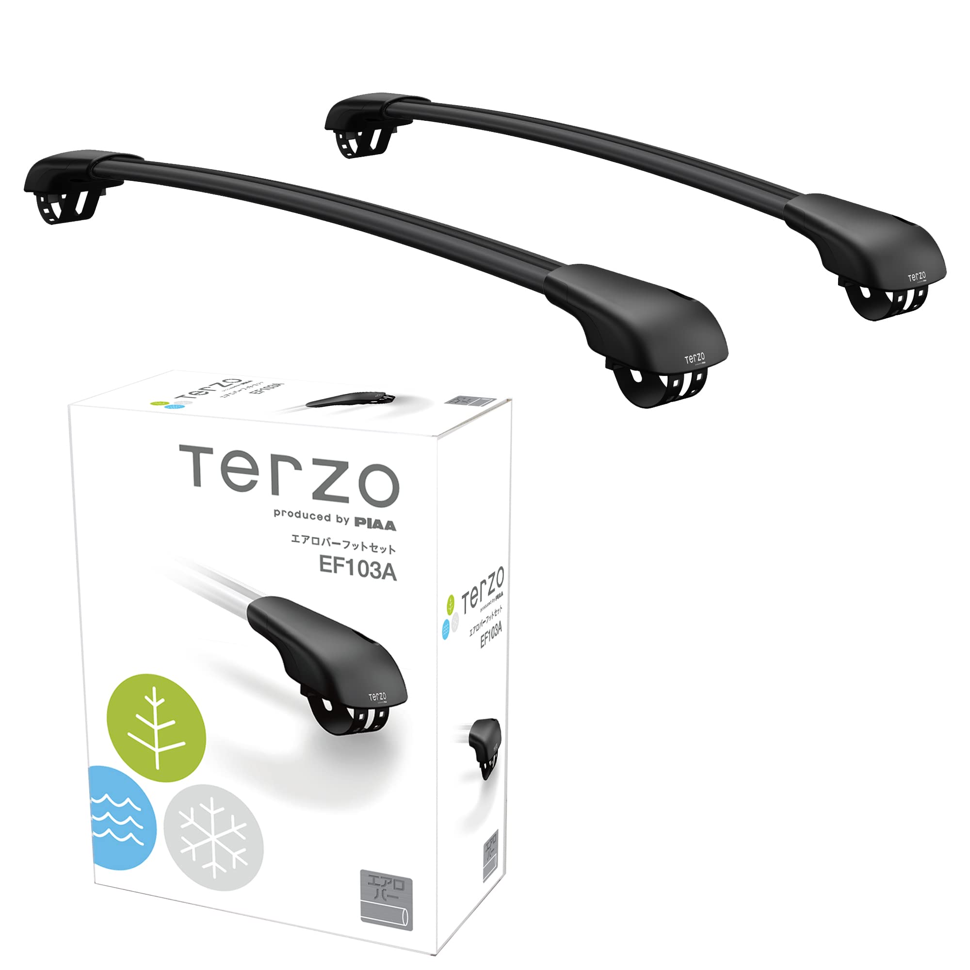 Amazon | Terzo テルッツォ (by PIAA) 車種別ベースキャリアセット 4個