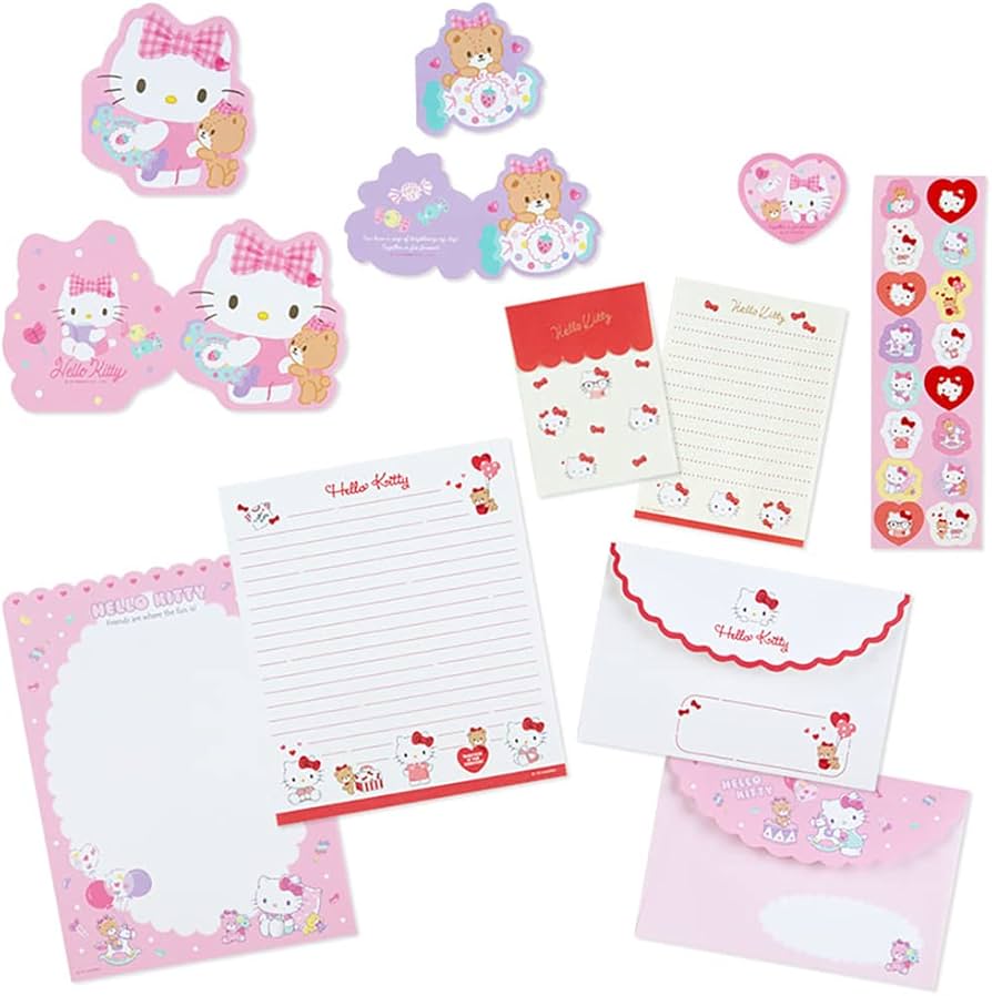 Amazon.co.jp: サンリオ(SANRIO) ハローキティ バラエティレターセット
