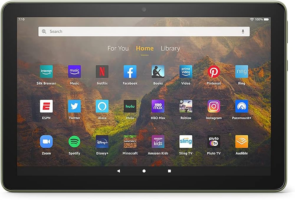 2021 Olive Fire HD 10 Tablet, 1080p Display & 32 GB | Amazon