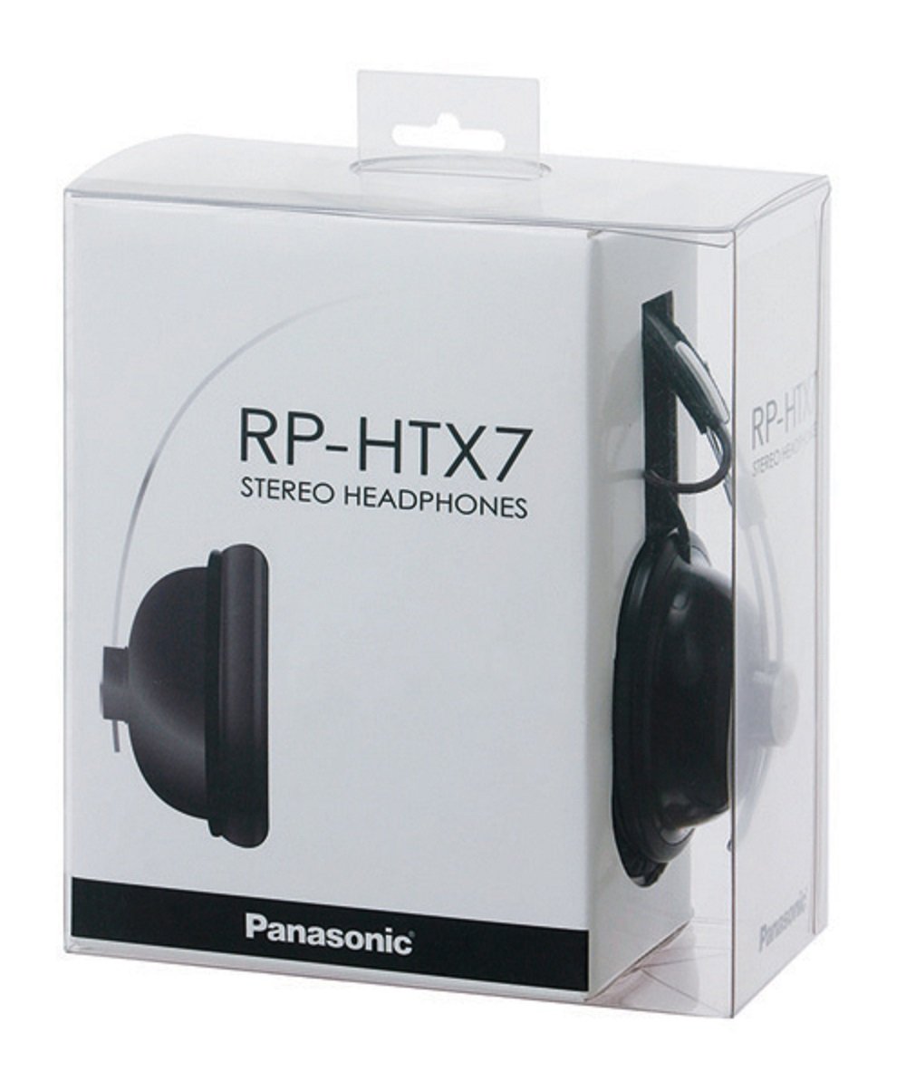 Amazon.co.jp: パナソニック ステレオヘッドホン ブラック RP-HTX7-K