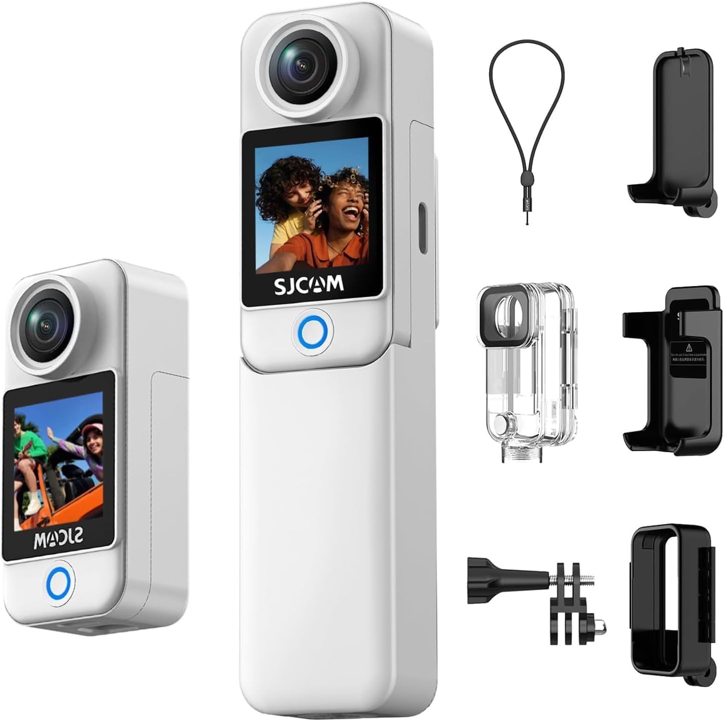 Amazon | SJCAM C300 4K vlog カメラ アクションカメラ｜7時間持続