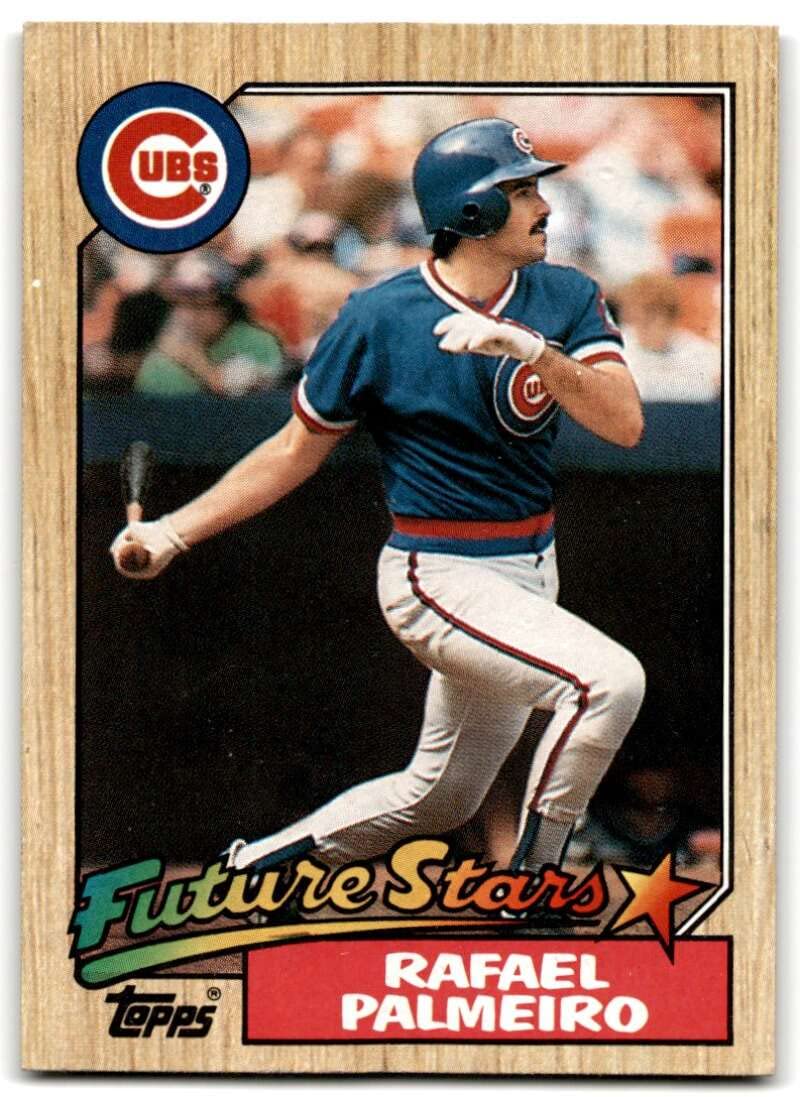 Amazon.com: 1987 Topps Baseball #634 Rafael Palmeiro RC Rookie