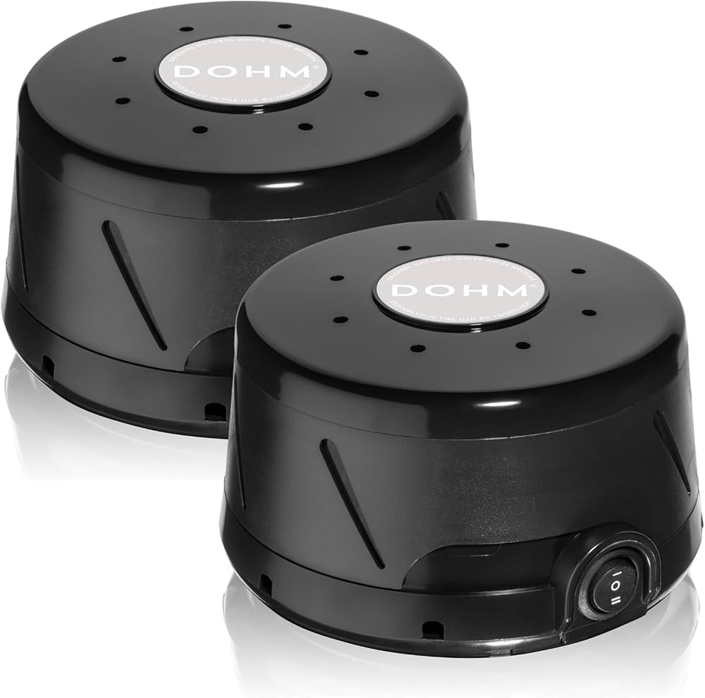 Amazon.com: Yogasleep Dohm Classic 2-Pack Black | The Original