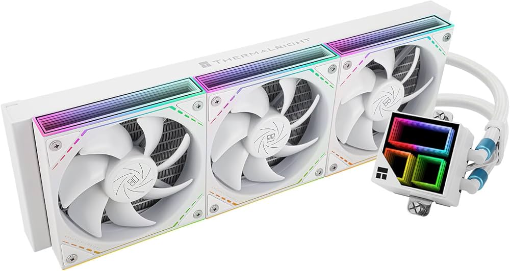 Amazon.co.jp: Thermalright Frozen Infinity 360 ホワイト液体CPU