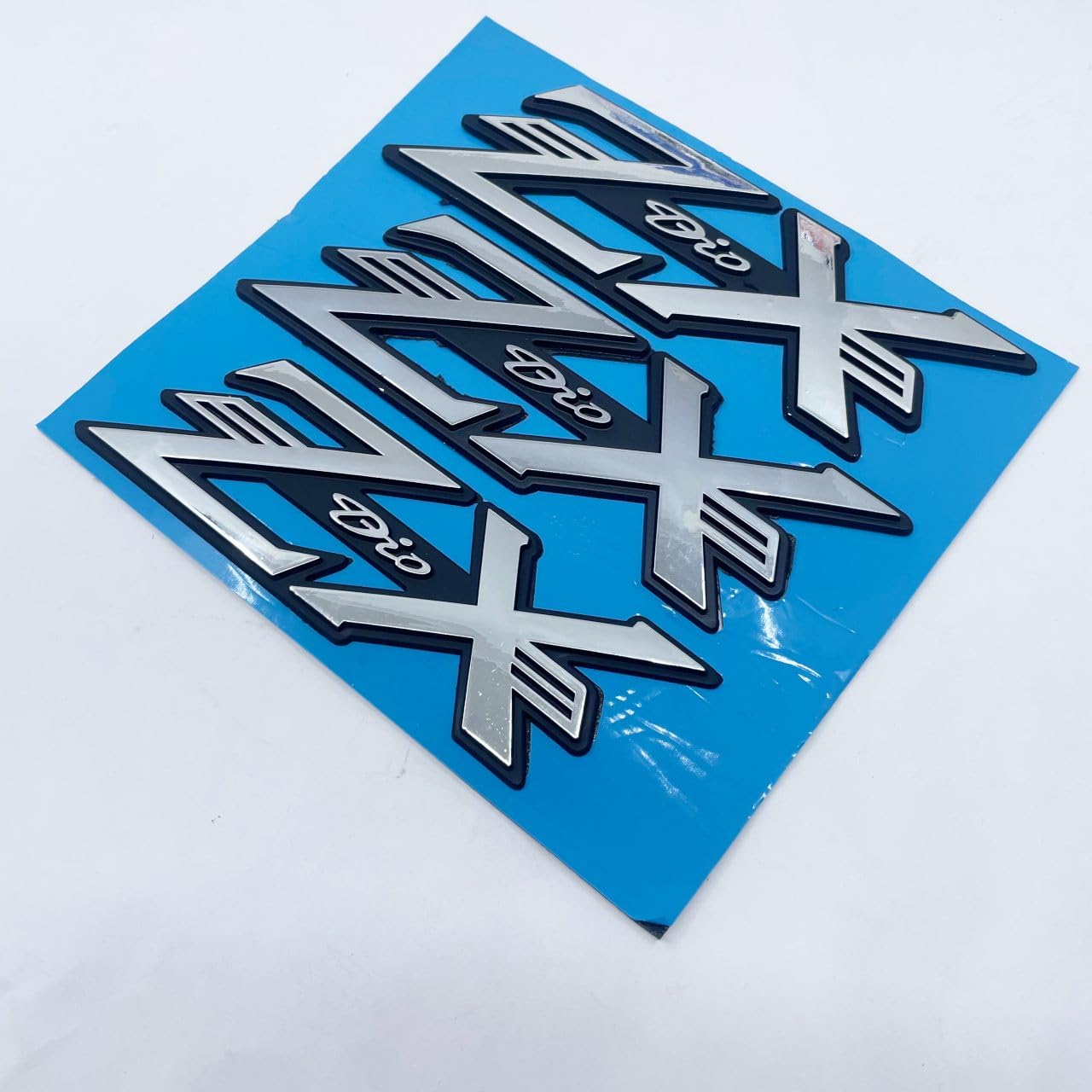 Amazon | ライブDIO AF34 AF35 ZX エンブレム 3枚/1SET (銀) | バイク