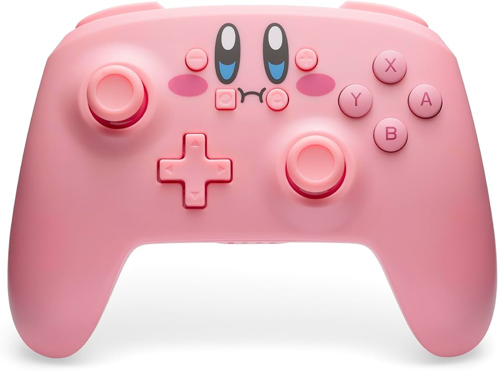 Amazon.com: PowerA Wireless Controller for Nintendo Switch - Kirby