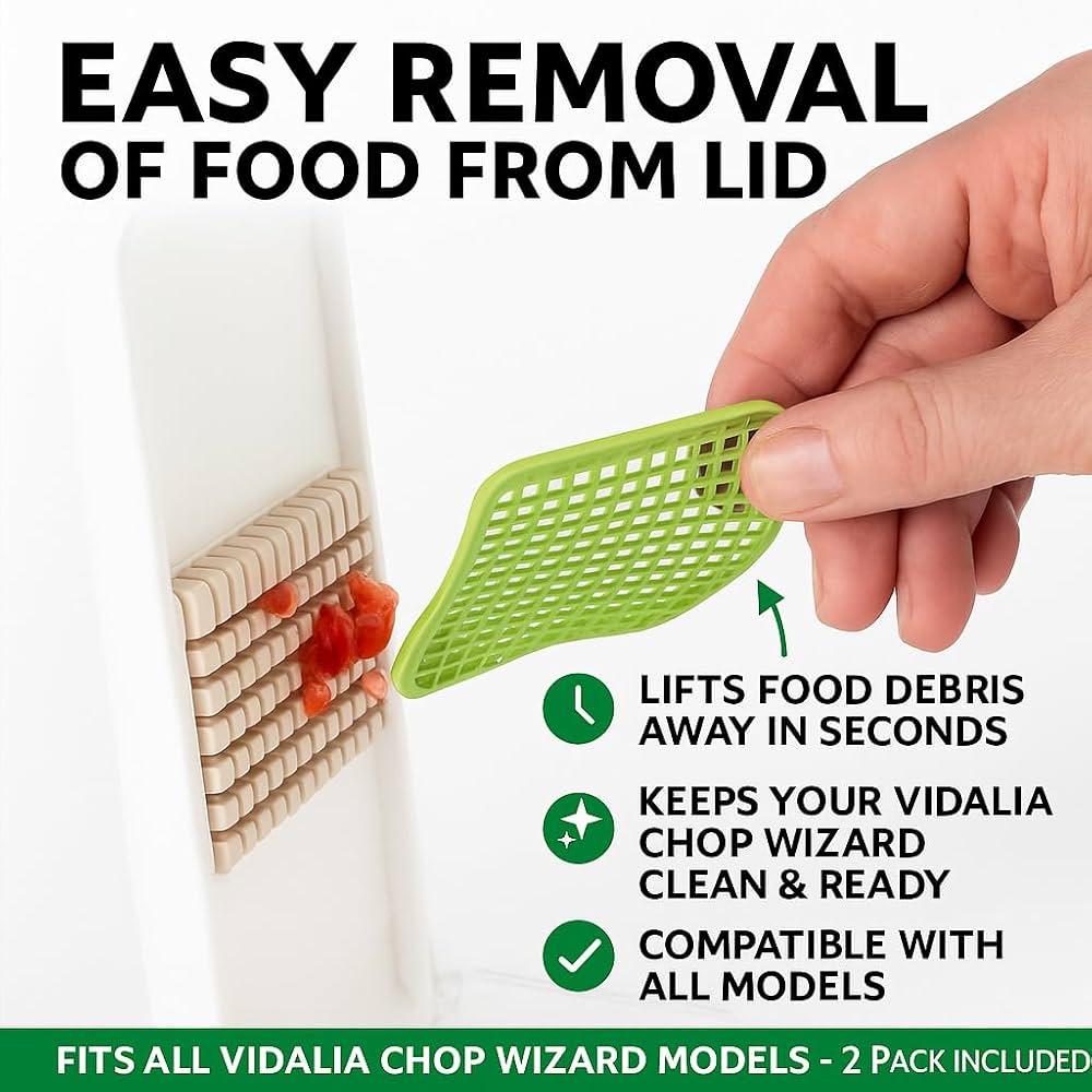 Amazon.com: VIDALIA CHOP WIZARD EZ Cleaning Lift Tab (Pack of 2