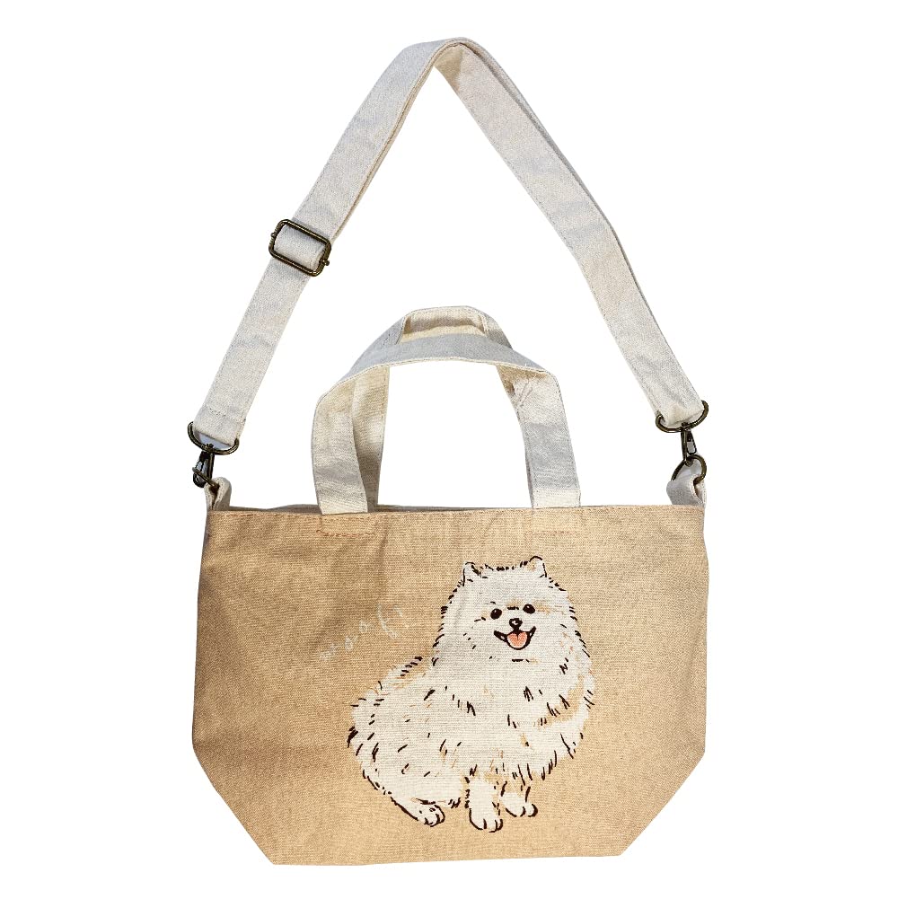 Amazon | [Mintinn] ミントイン お散歩ミニトートバッグ 帆布