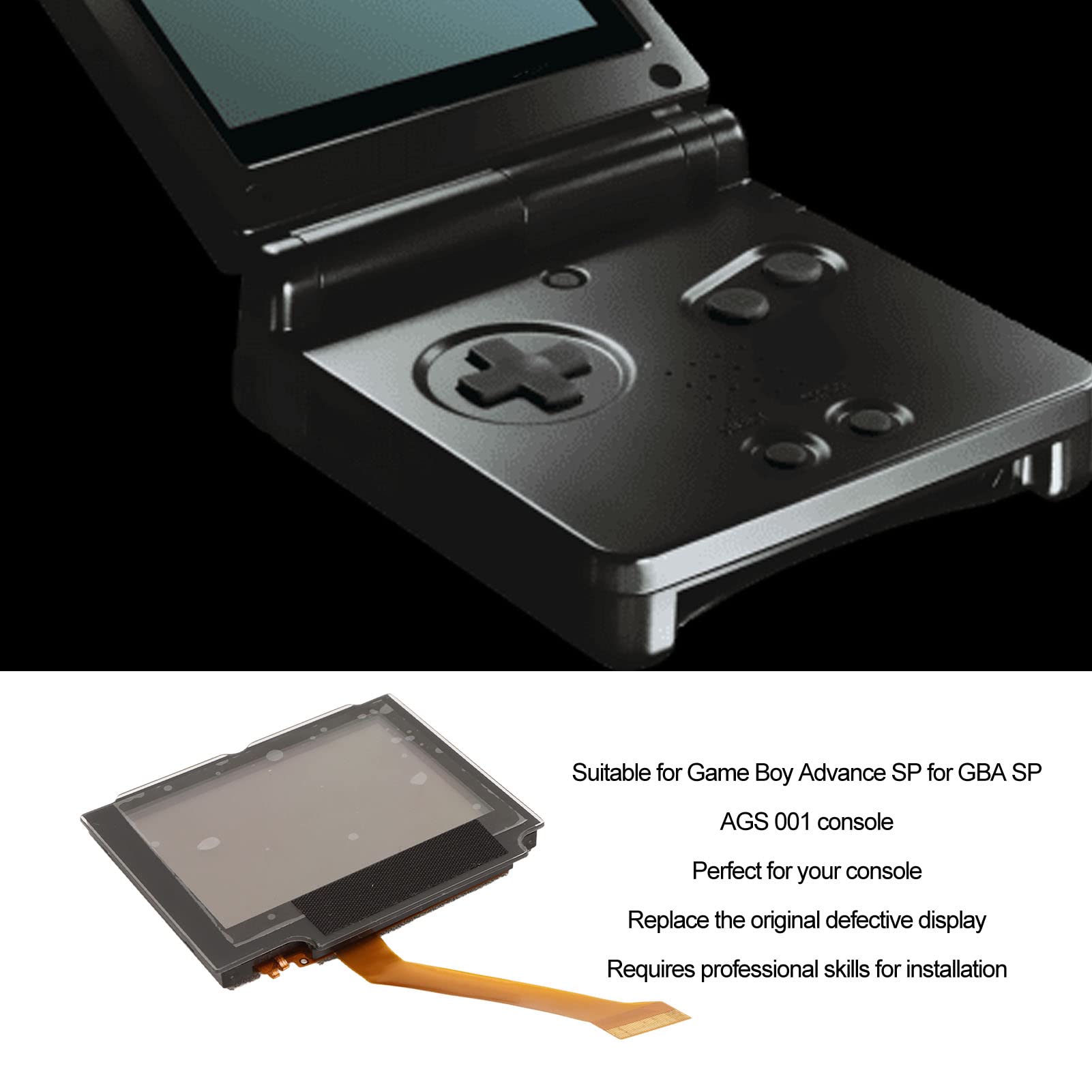 Amazon.co.jp: SP 交換用液晶画面 AGS-001 ゲームボーイ アドバンス SP