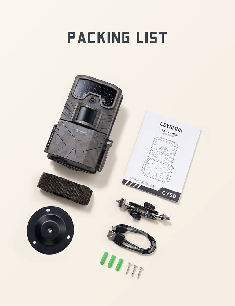 Amazon.co.jp: CEYOMUR トレイルカメラ CY50… : 家電＆カメラ