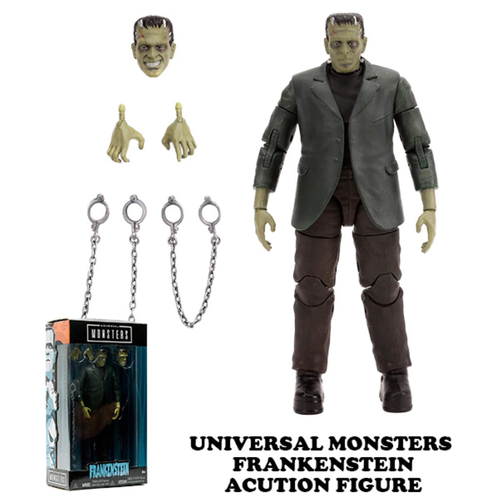 Amazon | JADATOYS ユニバーサル モンスターズ アクション フィギュア