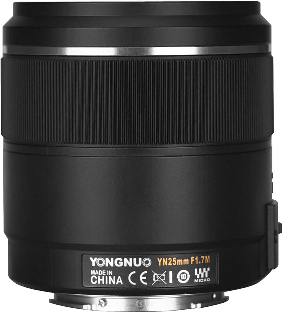 Amazon.co.jp: Yongnuo YN25mm F1.7M オートフォーカス スタンダード