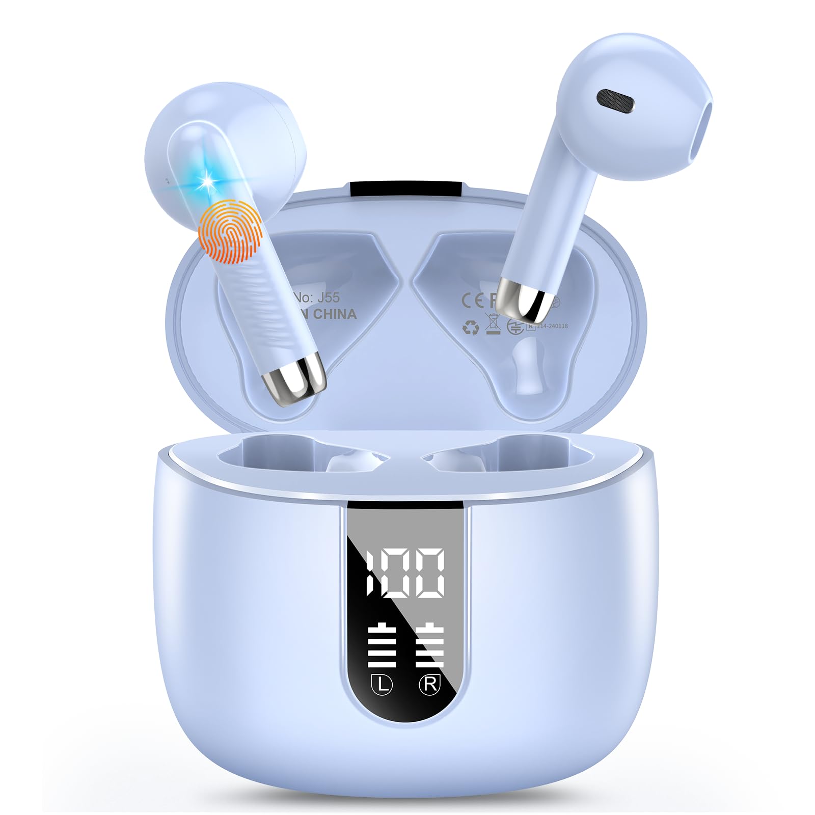 Amazon.co.jp: イヤホン bluetooth ワイヤレス【2025最新