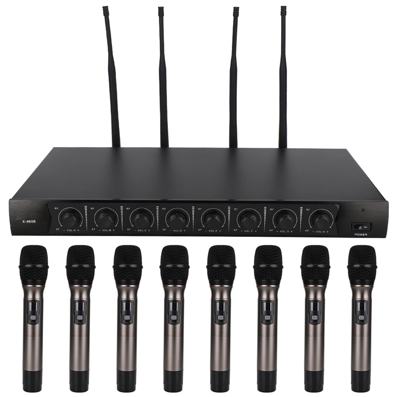 Amazon.co.jp: Vbestlife 8チャンネルUHF700MHz-790MHzワイヤレス