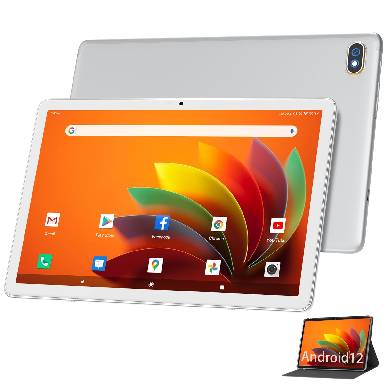 Amazon.co.jp: 【2024タブレットAndroid 12】タブレットROM 128GB+1TB