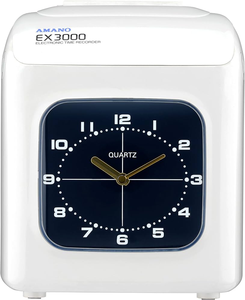 Amazon | アマノ タイムレコーダー EX3000J | タイムカード本体